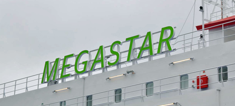 LNG shuttle Megastar - the star of stars