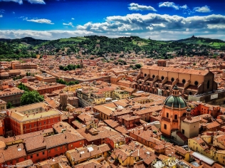 A view of Bologna
