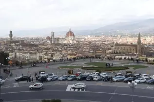 A panoramic view of Florence
