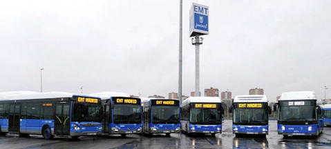 EMT Madrid buys 170 gas-powered buses