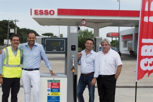 A fuel station where the Ebsray RC40 Series Regenerative Turbine Pump has been deployed