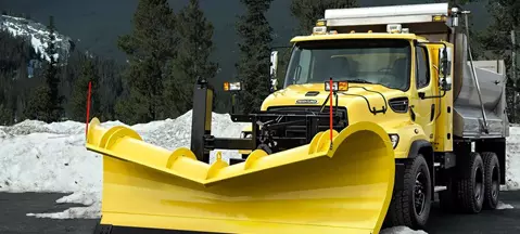 CNG ploughs snow in Canada