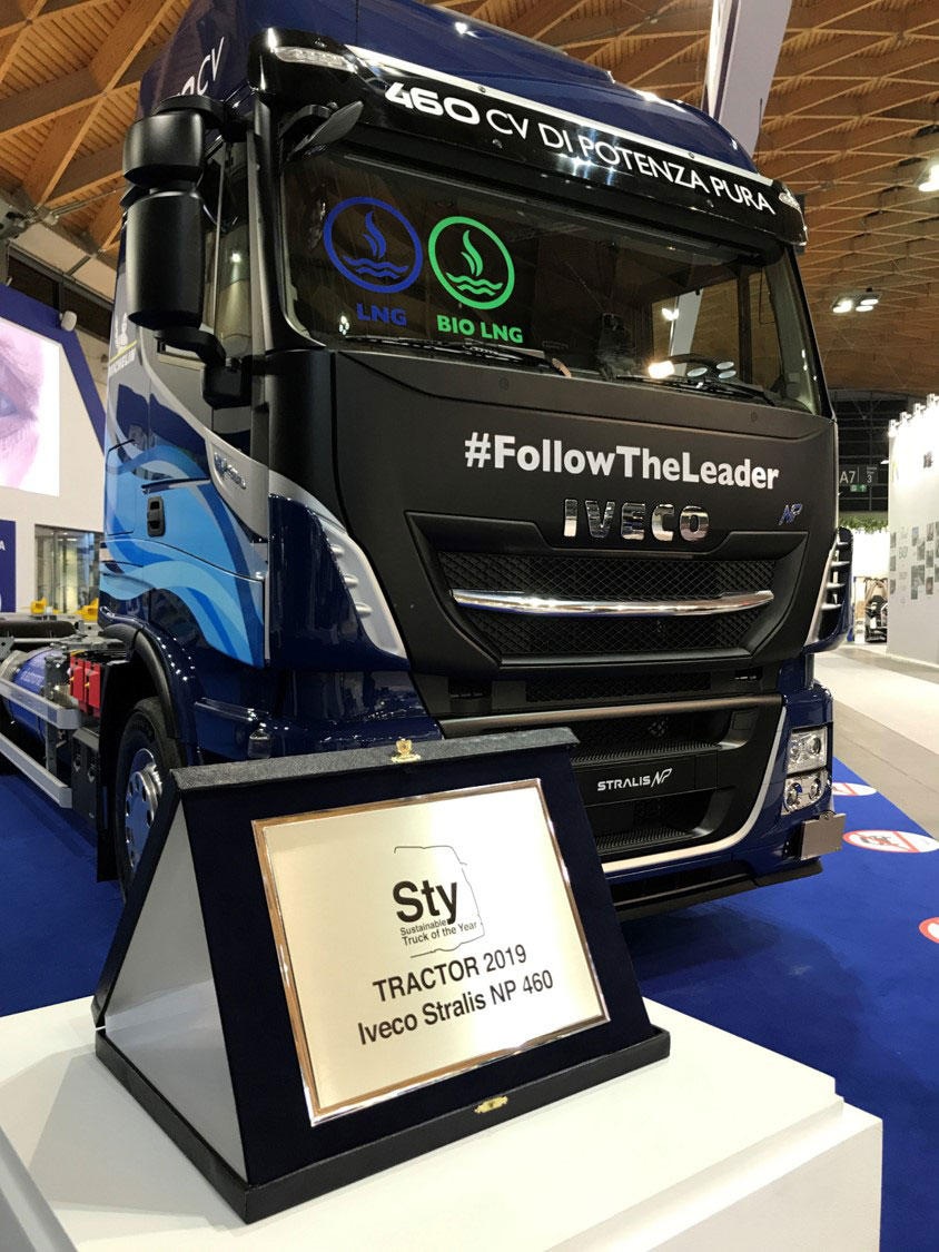IVECO Stralis NP460 wins Sustainable Truck of the Year 2019