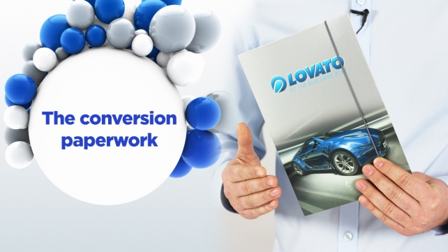 LPG - it's easy: The conversion paperwork